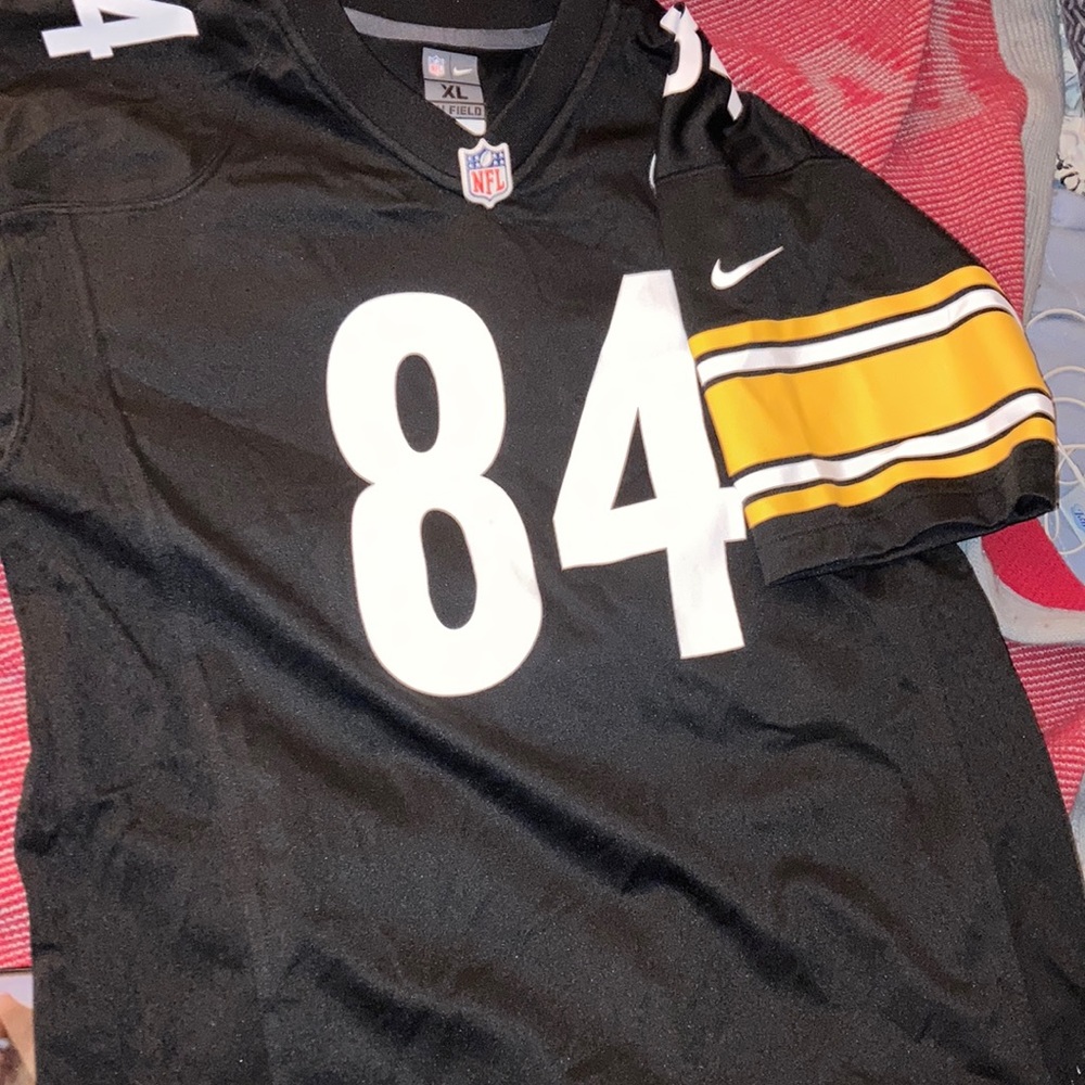 Unisex Steelers Jersey Nike #84 Brown